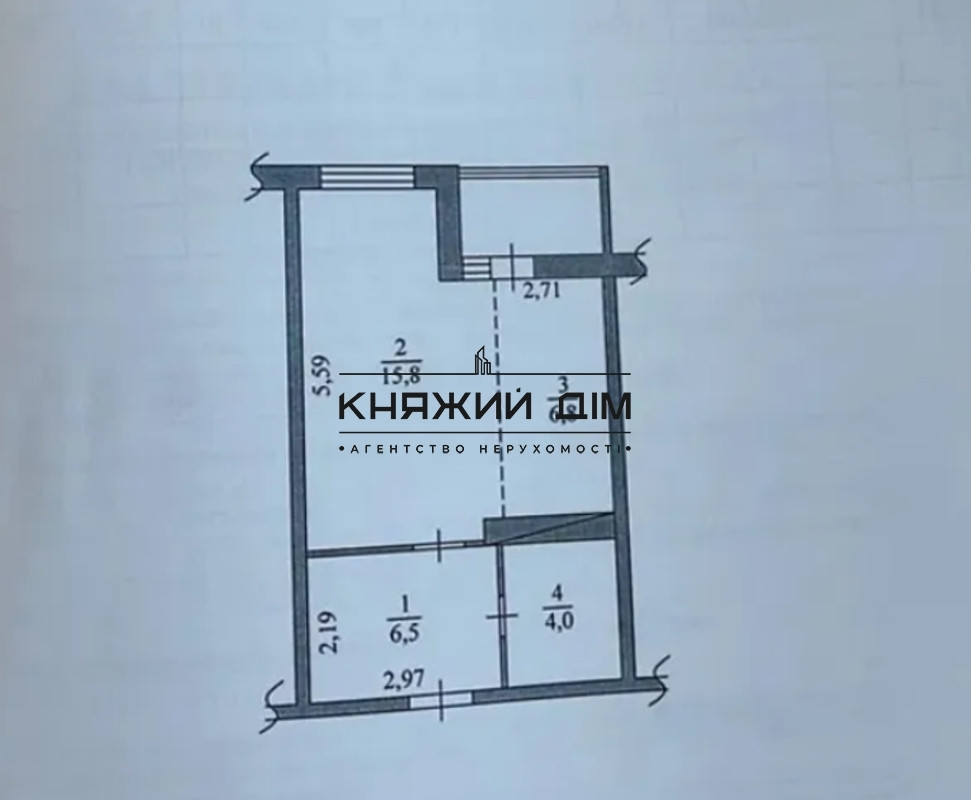 Продаж 1 кімнатна квартира ЖК Одеський Бульвар КОД 21147196 Київ - зображення 9