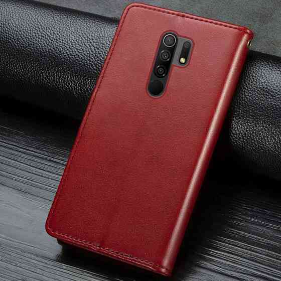 Кожаный чехол-книжка GETMAN Gallant (PU) для Xiaomi Redmi Note 8 Pro Херсон
