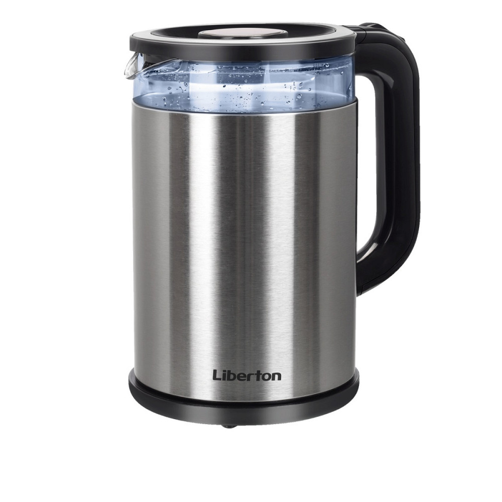 Электрочайник Liberton LEK-6832 1.7 л серебристый Київ - зображення 1