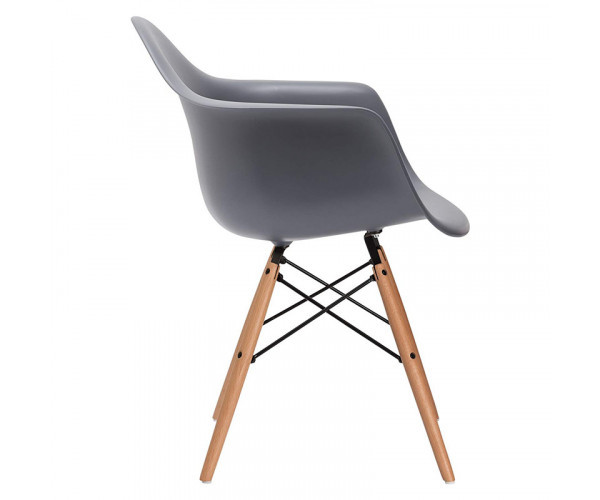 Крісло Тауер Вуд барне темно-сіре Дніпро - зображення 4