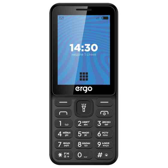 Телефон ERGO E284 Black Харків