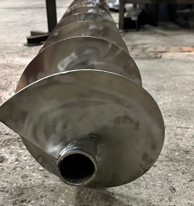 Ремонт винтовых конвейеров (шнеков) из нержавеющей стали Полтава - зображення 3