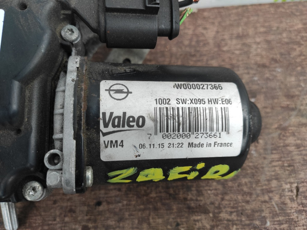 Моторчик стеклоочистителя передний правый Opel Zafira C 2012-2019 (W000027366) Ковель - изображение 2