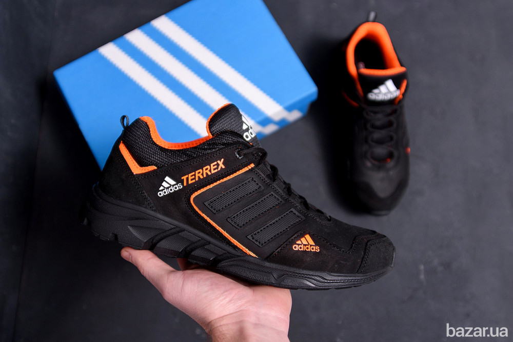 Мужские кожаные кроссовки Ads Terrex  Orange Київ - зображення 8
