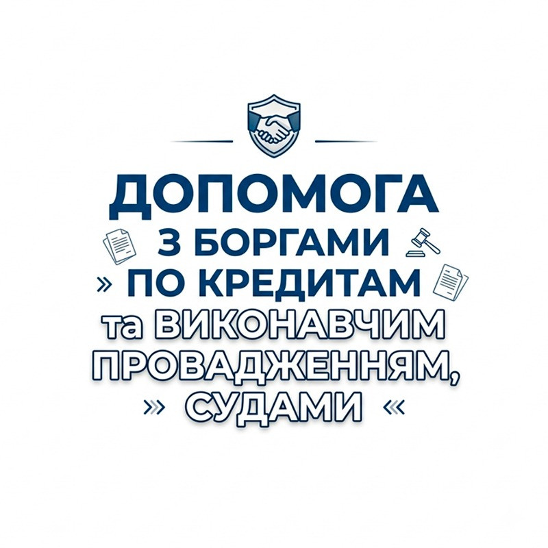 Допомога з боргами по Кредитах. Виконавчі. Суд Київ - зображення 1