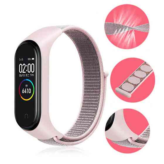 Ремешок Nylon New для Xiaomi Mi Band 3/4/5/6/7 Херсон