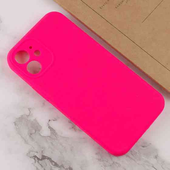 Чехол Silicone Case Full Camera Protective (AA) NO LOGO для Apple iPhone 12 (6.1") Херсон