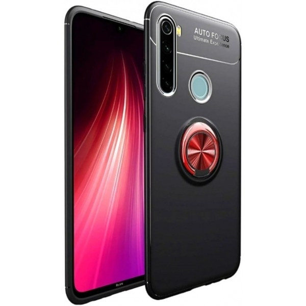 Чохол Deen Color Ring Xiaomi Redmi Note 8 Black/Red (Код товару:14964) Харків - зображення 2