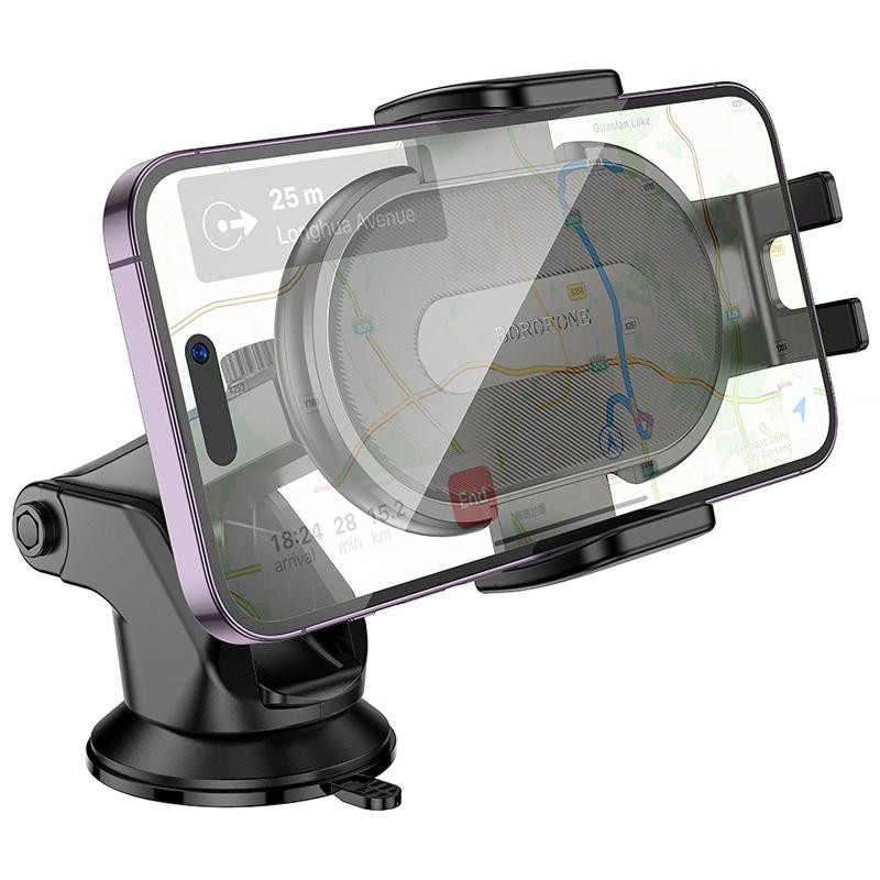 Автодержатель Borofone BH134 Rio push-type (center console) Херсон - зображення 4