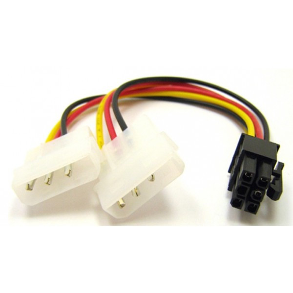 Кабель живлення Atcom 6pin-2molex (16185) (Код товару:36935) Харків - зображення 1