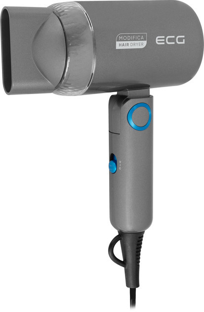 Фен ECG Modifica Grigio Piccolo 1200 Вт серый Киев - изображение 4