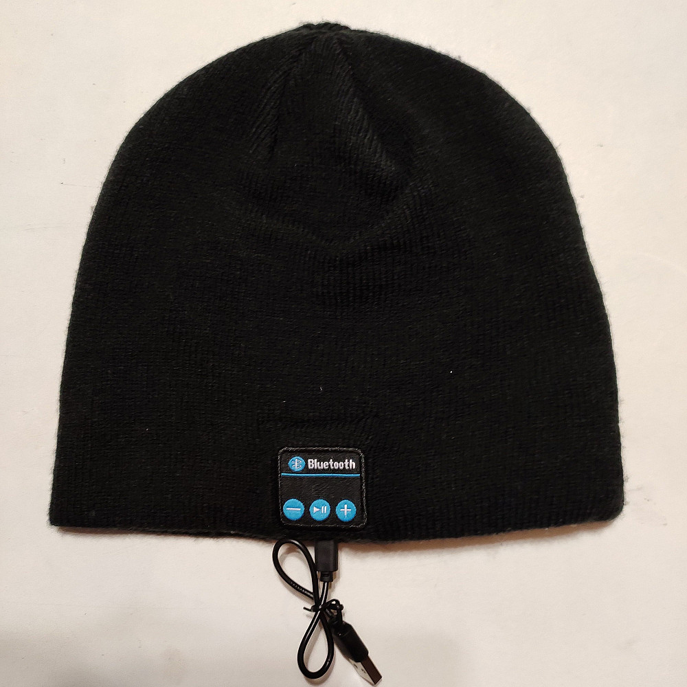 Портативна колонка Шапка з навушниками Bluetooth BT-HAT 5.0 Самбор - изображение 4