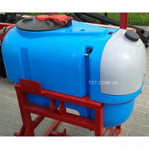 Опрыскиватель навесной полевой 200 л (Польша) с рукомойником Глеваха - зображення 2