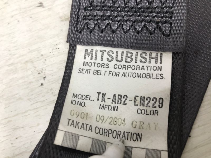 Ремень безопасности передний правый Mitsubishi Pajero Sport K9 2.5 DIESEL 4D56 1996 (б/у) Киев - изображение 4