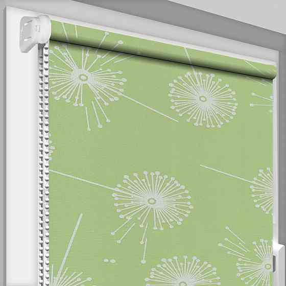 Рулонна штора Rolets Квіти 1-54287-400 40x170 см відкритого типу Салатова Київ