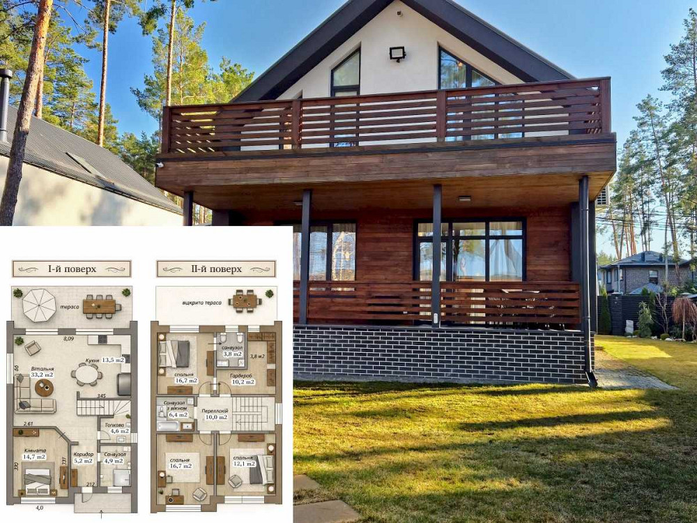 продажа 5-к дом Киево-Святошинский, Ходосовка, 440000 $  - зображення 1