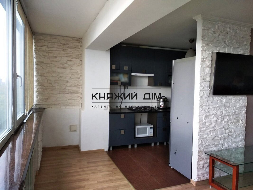 1 кімн квартира панорамний вигляд на р. Дніпро, Правий Берег, Батьківщина Мати № 21146857 Киев - изображение 2