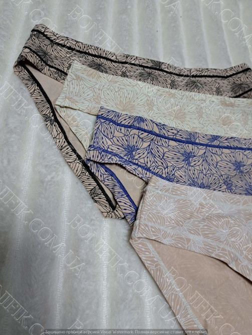 Набор женских слип-трусиков с абстрактным рисунком (арт. 200-30/17) Кривой Рог - изображение 4