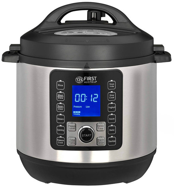 Мультиварка-скороварка First FA-5130-2-SI 1000 Вт серебристая Киев - изображение 8