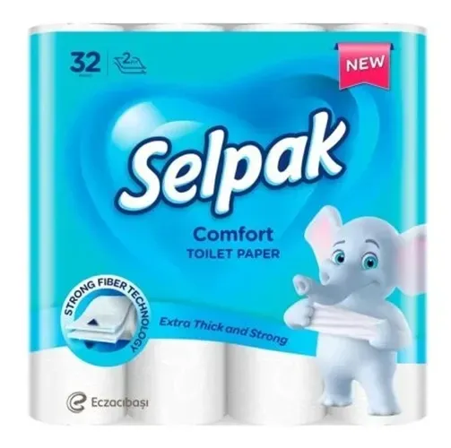 Бумага туалетная Selpak Comfort белая 32 шт Київ