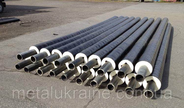 Труба теплоизолированая в ПЕ оболочке 89х4/160 Київ - зображення 1