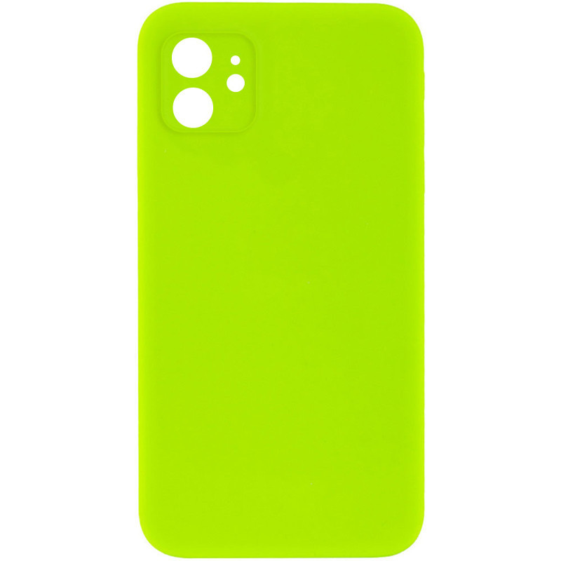 Чехол Silicone Case Square Full Camera Protective (AA) NOLOGO для Apple iPhone 11 (6.1") Херсон - зображення 1