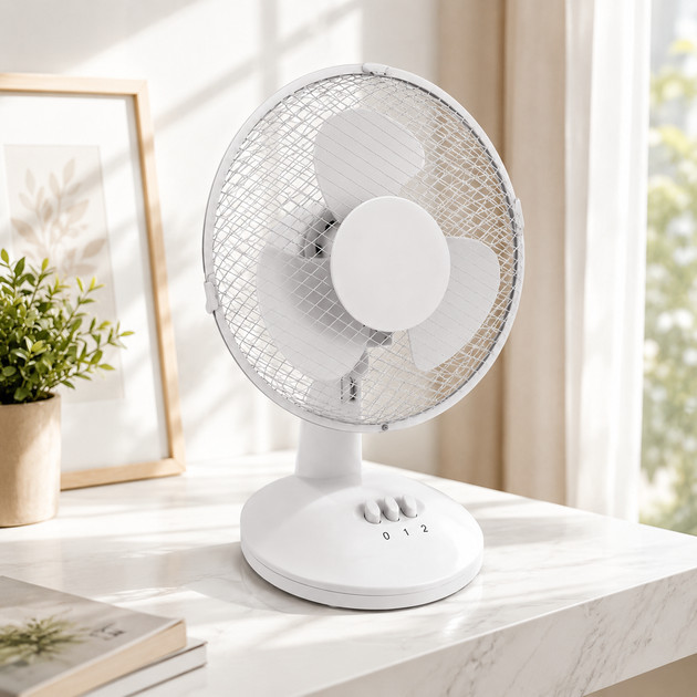 Вентилятор настольний Best Fan ВТ-004 35 Вт белый Київ - зображення 1