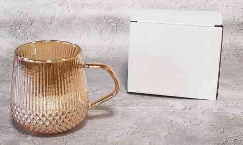 Кружка SNT Borosilicate 203-5 400 мл янтарна Київ