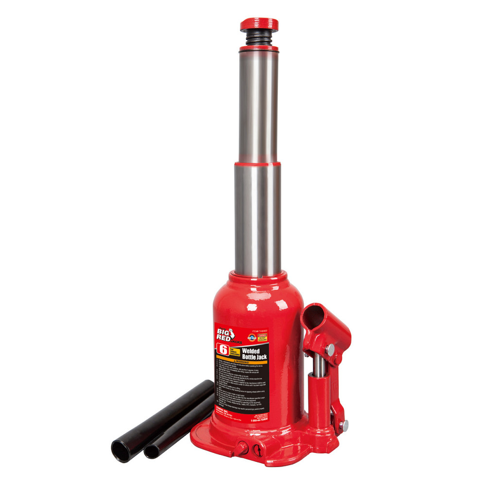 Домкрат гидравлический двухштоковый низкопрофильный 6т 170-410 мм TORIN TH80602X Харків - зображення 1