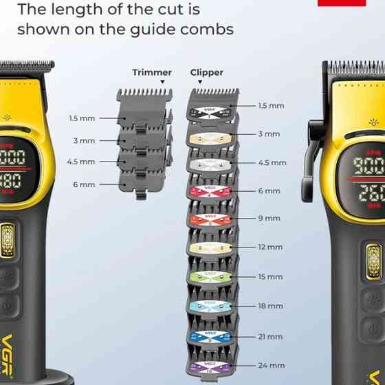 Комплект длят стрижки VGR V-885 S2 GOLD золотистый Киев