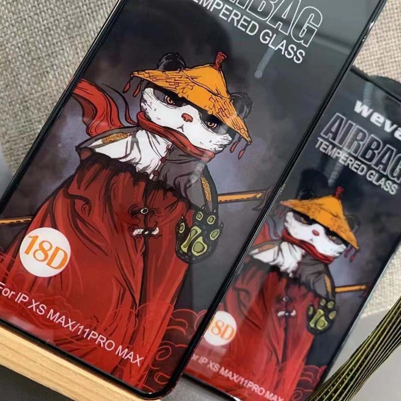 Защитное 2.5D стекло Weva AirBag (тех.пак) для Apple iPhone 11 Pro Max / XS Max (6.5") Херсон - изображение 3