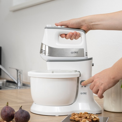 Міксер с чашей First FA-5257-3 500 Вт белый Київ - зображення 5