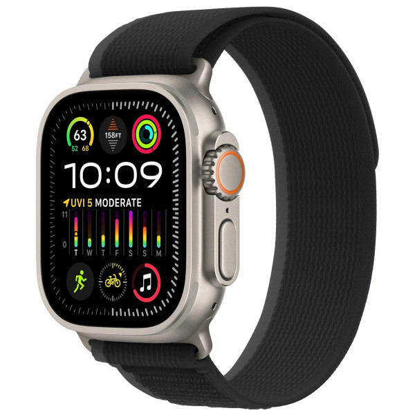 Ремінець ArmorStandart Trail Loop для Apple Watch 49/46/45/44/42 (Series 1-3) Black (ARM74228) Харків - зображення 1