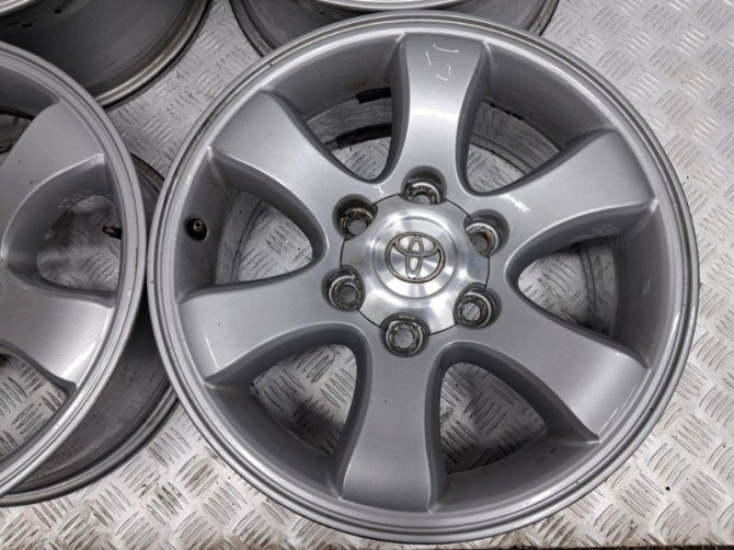 Диски титан комплект R17 Toyota Prado 120 4.0 1GR-FE 2003 (б/у) Київ - зображення 5