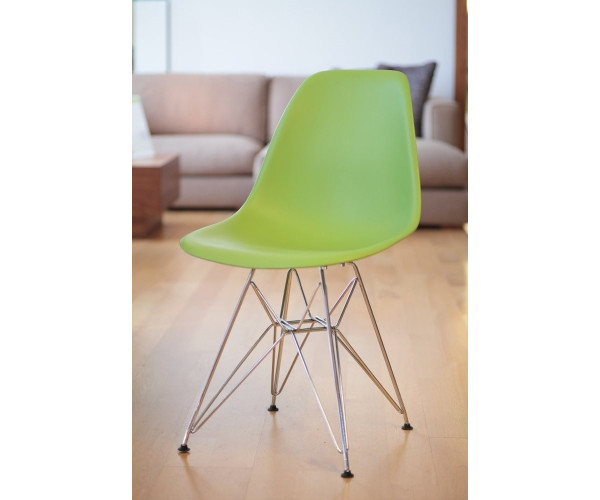 Стілець Тауер ніжки метал пластик зелений Дніпро - зображення 4