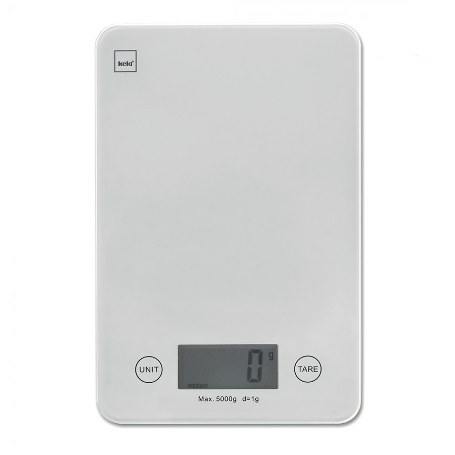 Весы кухонные Kela Pinta 15740 5 кг белые Киев - изображение 1