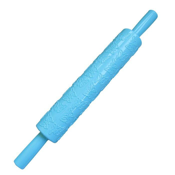 Скалка рисунок пластикова Метелики 40 см Empire М-8975 Киев - изображение 1