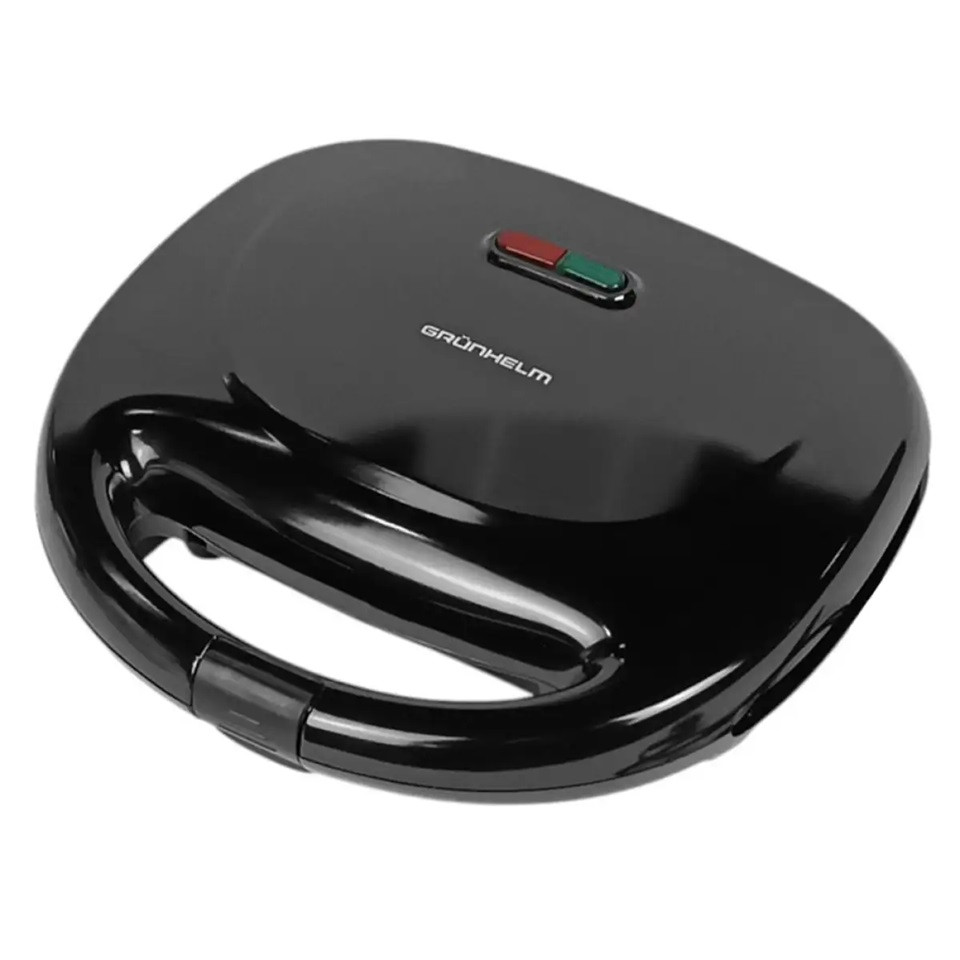 Сэндвичмейкер Grunhelm GSM711 750 Вт черный Киев - изображение 1