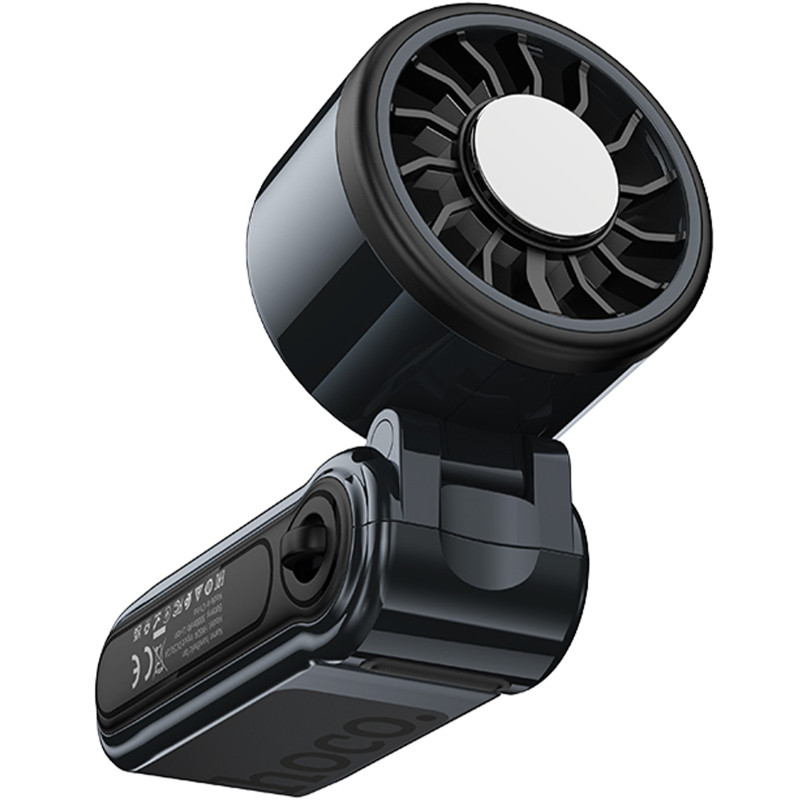 Портативный вентилятор Hoco HX604 handheld folding fan 3000 mAh Херсон - зображення 3