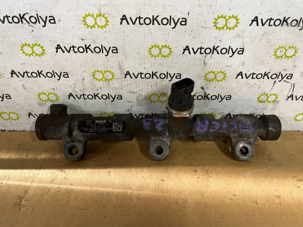 Топливная рейка (рампа форсунок) Nissan Primastar 1.9 dci 2001-2006 (0445214024) Ковель - зображення 1