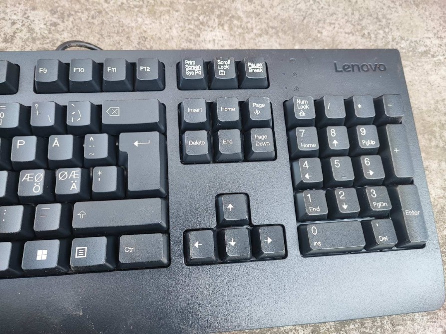 повнорозмірна дротова USB-клавіатура Lenovo Preferred Pro II Хмельницький - зображення 4