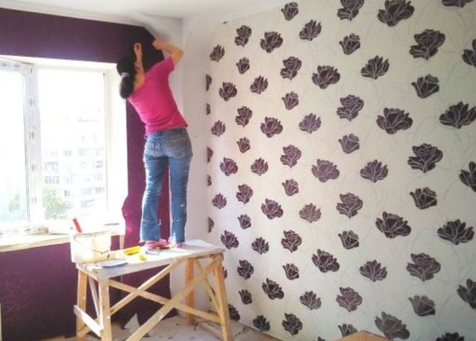 Поклейка обоев Малярные работы Киев и пригород Київ - зображення 1