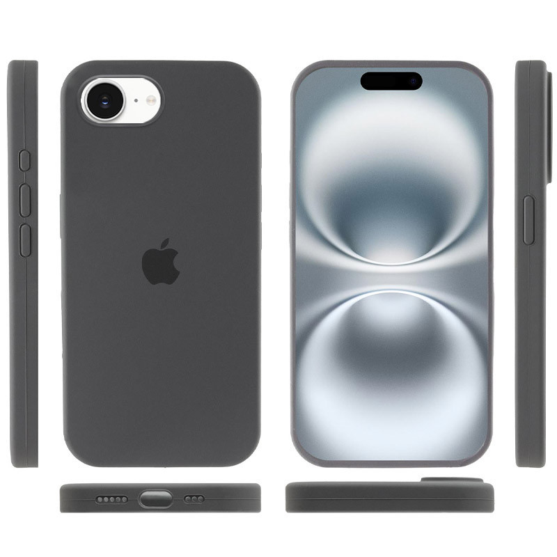 Чехол Silicone Case Full Protective (AA) для Apple iPhone 16e (6.1") Херсон - зображення 3
