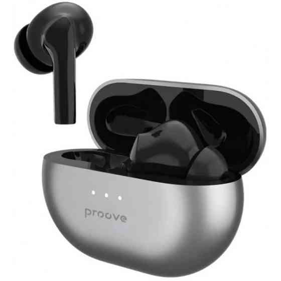 Bluetooth-гарнітура Proove Woop TWS with ANC Silver/Black (TWWP00010006) (Код товару:38428) Харьков