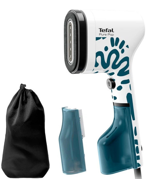 Отпариватель ручной Tefal Pure Pop Home Travel DT2040E1 1300 Вт белый Киев - изображение 1