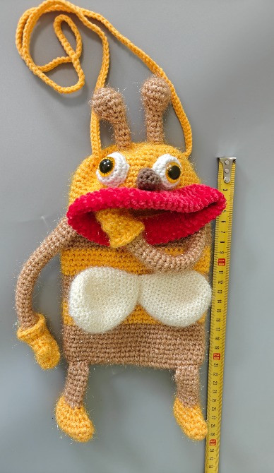 Сумочка чохол для смартфона бджілка дитяча ручна робота Нововолинськ - зображення 7