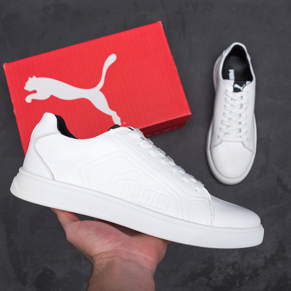 Мужские кожаные кроссовки  Pm Smash White Киев - изображение 5