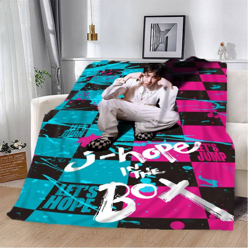 Плед 3D J hopе BTS 2914_B 13299 135х160 см Київ - зображення 1