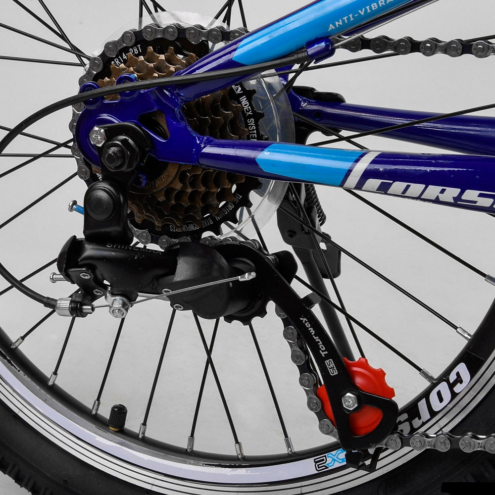 Велосипед Спортивный CORSO «Pulsar» 20&quot; дюймов 86070 рама металлическая 11’’, Shinemax 7 скорос Кривий Ріг - зображення 7