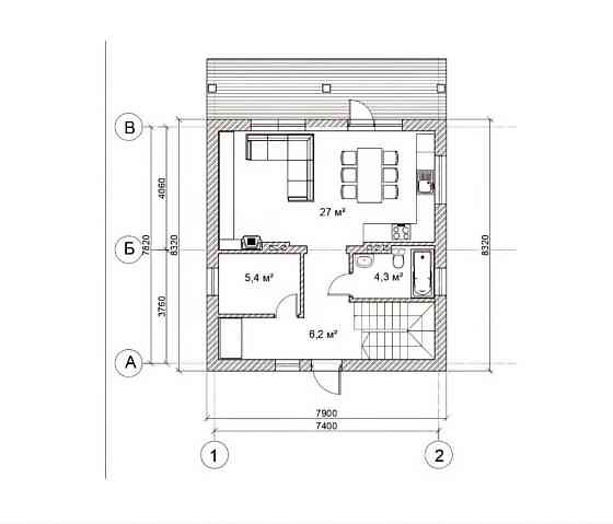 продажа 4-к дом Луцк, Городище, 45000 $ 